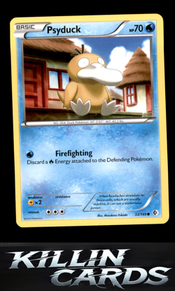 Psyduck (33) 33/149 Pokemon Common Boundaries Crossed Card NM - Image 1