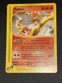 Moltres 21/144 Skyridge Rare Pokemon Card WOTC Vintage Era Near Mint Rare ! - Image 4