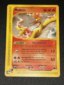 Moltres 21/144 Skyridge Rare Pokemon Card WOTC Vintage Era Near Mint Rare ! - Image 5
