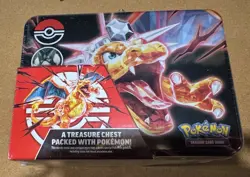2023 CHARIZARD Pokemon Treasures Collector’s Chest - New/Sealed - Image 1