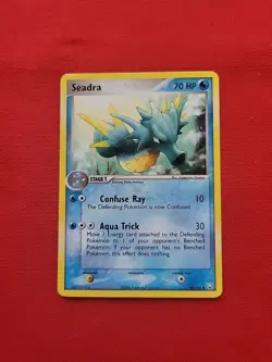 Pokemon: Seadra #48/109 EX Team Rocket Returns 2004 Vintage Non-holo - HP -F100 - Image 1