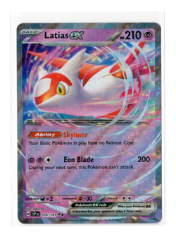 Latias ex 076/191 Surging Sparks Double Rare Holo Pokemon TCG Card NM 076/191 - Image 1