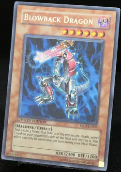 Yu-Gi-Oh! Blowback Dragon MC2-EN005 Secret Rare Limited Edition [NM] | EN 2005 - Image 3