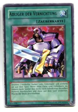 Yu-Gi-Oh! PLAYED/POOR Adliger der Vernichtung Rare - Image 1