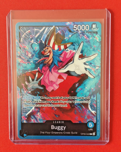 Buggy - OP09-042 L - Alt Art - Leader - ST25 - One Piece - English - Image 1
