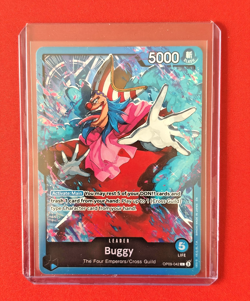 Buggy - OP09-042 L - Alt Art - Leader - ST25 - One Piece - English - Image 2