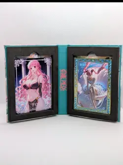 ONE PIECE CCG 8 METAL CARD LOT ! - Image 2