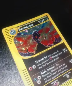 Pokemon Card- Houndoom-Aquapolis-Holo-H11/H32-Rare-NoCrystal-ENG-PL - Image 3