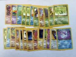 Vintage Pokemon Team Rocket 288 Card Lot. WOTC. NM-NP Commons/Uncommons - Image 1