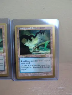 MTG Underground River Land - World Championship Gold Border NM - Lot of 4 Cards - Image 5
