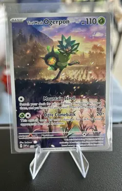 Teal Mask Ogerpon 123 Sv: Scarlet & Violet Promo Cards Holo - Image 1
