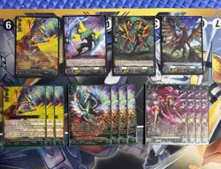 Cardfight! Vanguard Levidras Empireo Deck SR Cards Included!!! + Extras!!! - Image 1