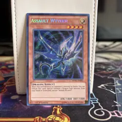 1ST EDITION ASSAULT WYVERN MVP1-ENS03 2004 YUGIOH CARD (LP) - Image 1