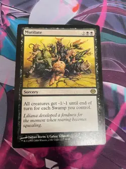 MTG - MUTILATE - RARE - DUEL DECKS - LP - Image 1