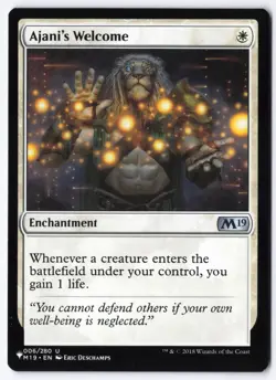 Ajani's Welcome U The List Reprints 006/280 NM - Image 1