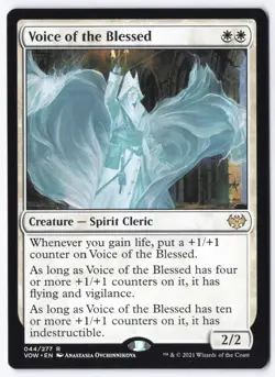 Voice of the Blessed R Innistrad: Crimson Vow 44 NM - Image 1