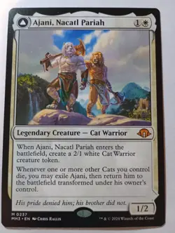Ajani, Nacatl Pariah / Avenger - Modern Horizons 3 - MTG MH3 M 0237 NM - Image 1