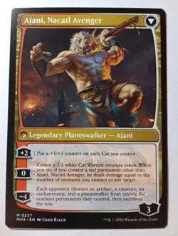Ajani, Nacatl Pariah / Avenger - Modern Horizons 3 - MTG MH3 M 0237 NM - Image 2