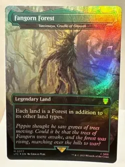 Fangorn Forest - Yavimaya, Cradle of Growth Commander: the Lord of the Ring Foil - Image 1
