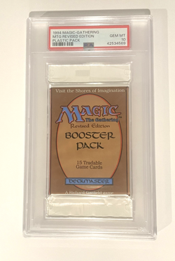 MTG Revised Sealed Booster Pack - PSA 10 - GEM MINT - Vintage - Image 1