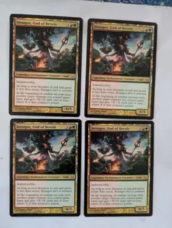 4 Xenagos, God of Revel Born of the Gods MTG NM Free shipping with tracking - Image 1