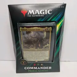 Magic: the Gathering Commander 2019 Primal Genesis Preconstructed Theme Deck 630509892495 - Image 1