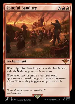 ~1x Spiteful Banditry x1 ~NM~ LTR Magic the Gathering MtG~ - Image 1