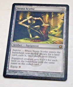 Strata Scythe 206/249 LP MTG Scars Of Mirrodin Series - Image 1