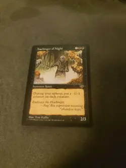 Magic The Gathering Mirage Harbinger of Night MTG TCG CCG NEAR mint - Image 1