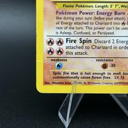Charizard 4/102 Unlimited Holo Rare Pokemon TCG 1999 Base Set ✨ - Image 5