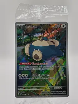 Pokemon TCG Snorlax #51 Scarlet & Violet 151 Promo Card Near Mint SEALED - Image 1