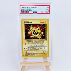 1999 POKEMON GAME MOVIE PROMO #2 ELECTABUZZ PSA 9 - Image 1