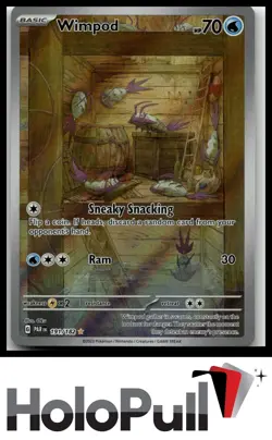 Pokemon TCG SV04: Paradox Rift Wimpod #191/182 - Image 1