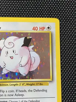 Pokemon TCG Clefairy 005/102 Base Set Holo - Image 3