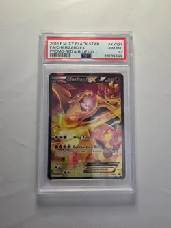 Pokemon 2016 Black Star Promo Charizard EX #XY121 PSA 10 Gem Mint - Image 1