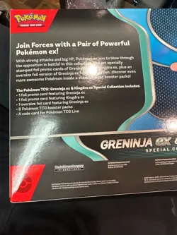 Pokemon Greninja ex and Kingdra ex Special Collection Box - Image 2