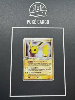 Jolteon EX 109/113 Delta Species Holo Pokemon TCG 2005 NM - Image 1