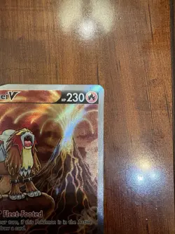 Pokemon Entei V GG36/GG70 Crown Zenith Full Art Holo Rare MINT PACK FRESH! - Image 4