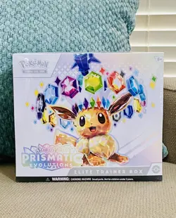 New Pokemon Prismatic Evolutions Elite Trainer Box ETB Sealed Worldwide Ship - Image 1