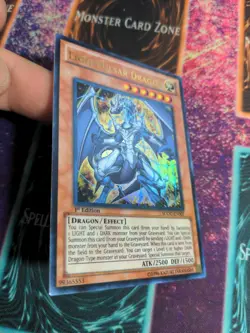 Yu-Gi-Oh! Lightpulsar Dragon SDDC-EN001 1st Edition Ultra Rare NM a1/ - Image 2