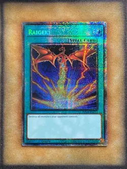 Yugioh Raigeki MP25-EN015 Starlight Rare 1st Ed NM - Image 1