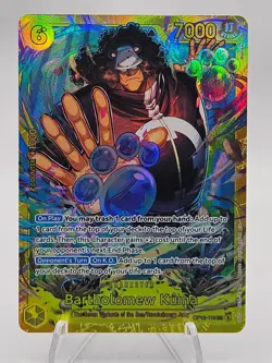 One Piece TCG OP12 Bartholomew Kuma # OP12 - 119 Secret Rare Near Mint - Image 1