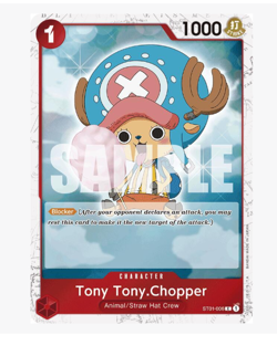 Tony Tony.Chopper (Jolly Roger Foil) ST01-006 C PRB Foil - Image 1