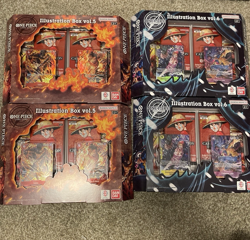 One Piece Illustration Box IB05 + IB06 Vol 5 & 6 - ENG Sealed NEW Lot Of 4 - Image 1