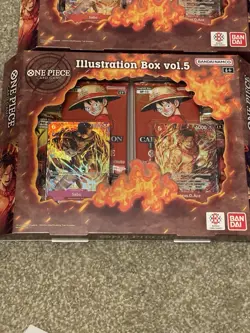 One Piece Illustration Box IB05 + IB06 Vol 5 & 6 - ENG Sealed NEW Lot Of 4 - Image 2
