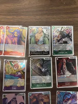 One Piece CCG OP13 And OP12 SR And Rare Card Lot Of 21 All NM - Image 3