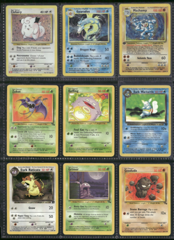 Vtg Pokemon Card Collection Lot Base Set 1st Edition Promo Binder Holos WOTC - Image 1
