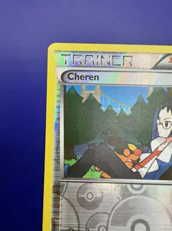 Cheren 91/108 Dark Explorers Reverse Holo Pokemon Card MP Trainer - Image 3