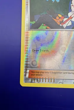 Cheren 91/108 Dark Explorers Reverse Holo Pokemon Card MP Trainer - Image 5