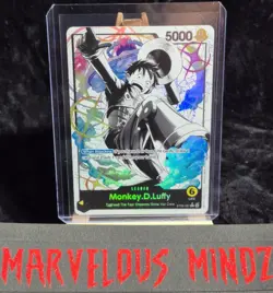 Monkey D Luffy ST29-001 Parallel Starter Deck Promo Leader One Piece Card Englis - Image 2